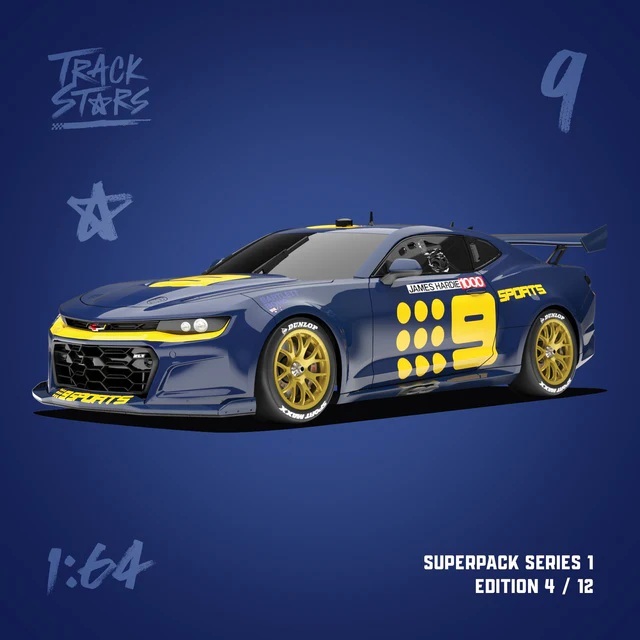 Chevrolet Camaro ZL1 #9 Supercar - 1982 Flying Camaro Tribute Livery - Star Car -TrackStars 1/64