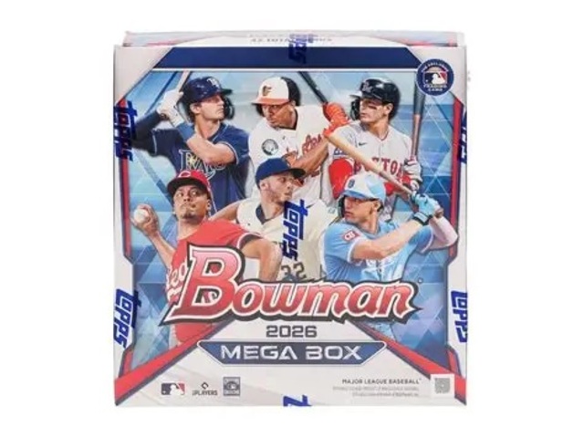 Topps 2026 Bowman Baseball Mega Box
