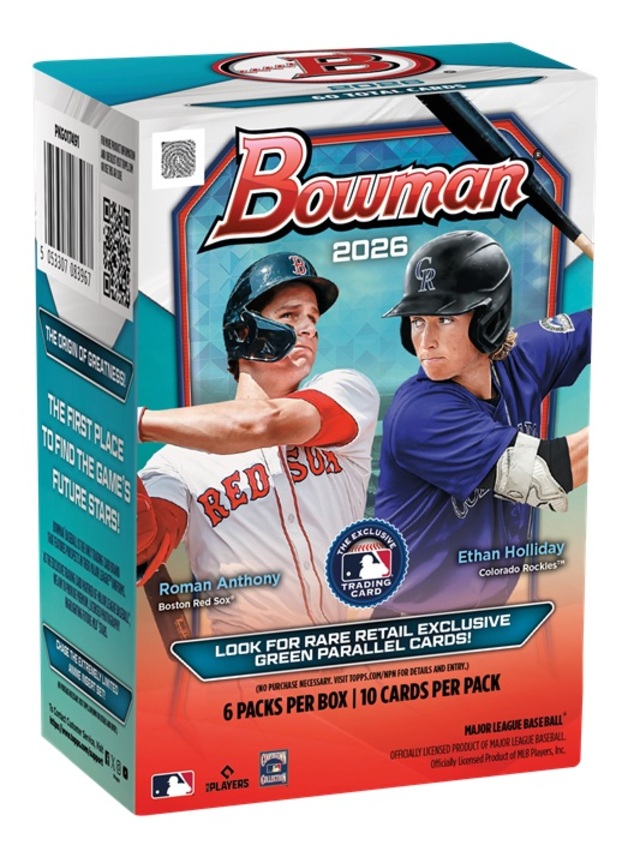 Topps 2026 Bowman Baseball Value Box