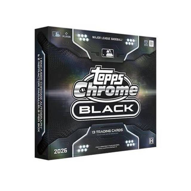 Topps 2026 Baseball Chrome Black 1