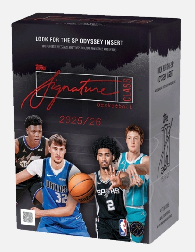 Topps 2025-26 Topps Signature Class Basketball - Value Box