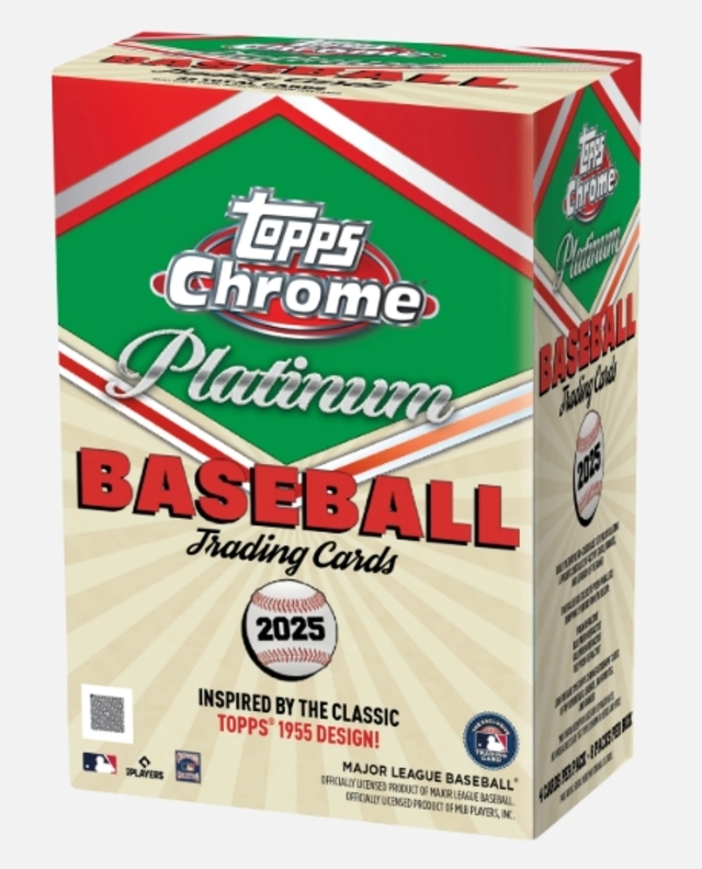 2025 Topps Chrome® Platinum Baseball - Value Box