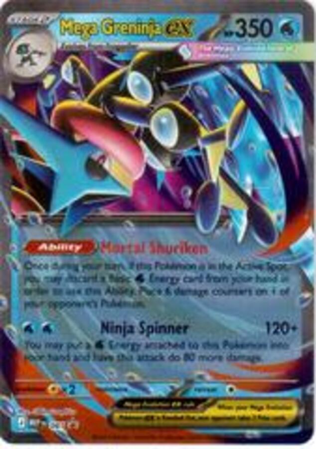 Mega Greninja EX #81 Pokemon Promo