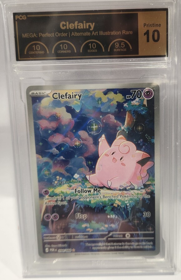 Pokemon TCG: Clefairy #094/088 Pokemon Perfect Order PCG Pristine 10