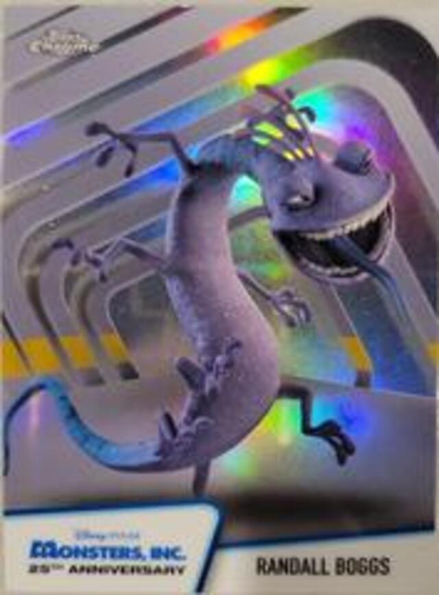 Topps Disney Chrome 2026: Monster Inc 25th Anniversary - Randall Boggs #MI-10
