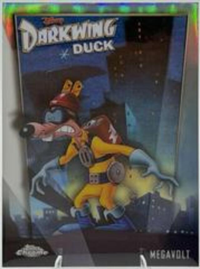 Topps Disney Chrome 2026: Darkwing Duck 35th Anniversary - Megavolt #DD-8