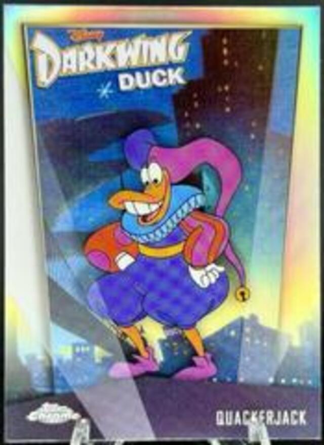 Topps Disney Chrome 2026: Darkwing Duck 35th Anniversary - Quackerjack #DD-9
