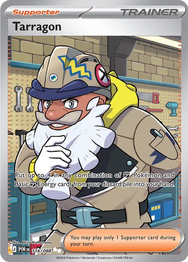 Pokemon TCG: Tarragon #116/088 Pokemon Perfect Order