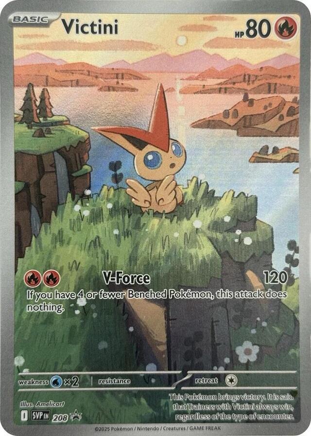 Pokemon TCG: Victini #208 Pokemon Promo