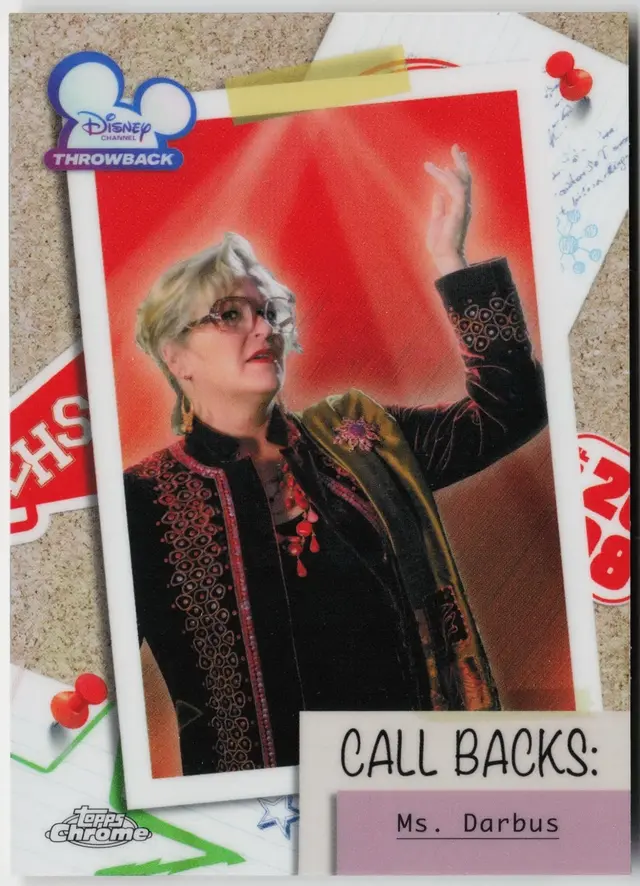 Topps Disney Chrome 2026: High School Musical 20th Anniversary - Ms. Darbus #HSM-8