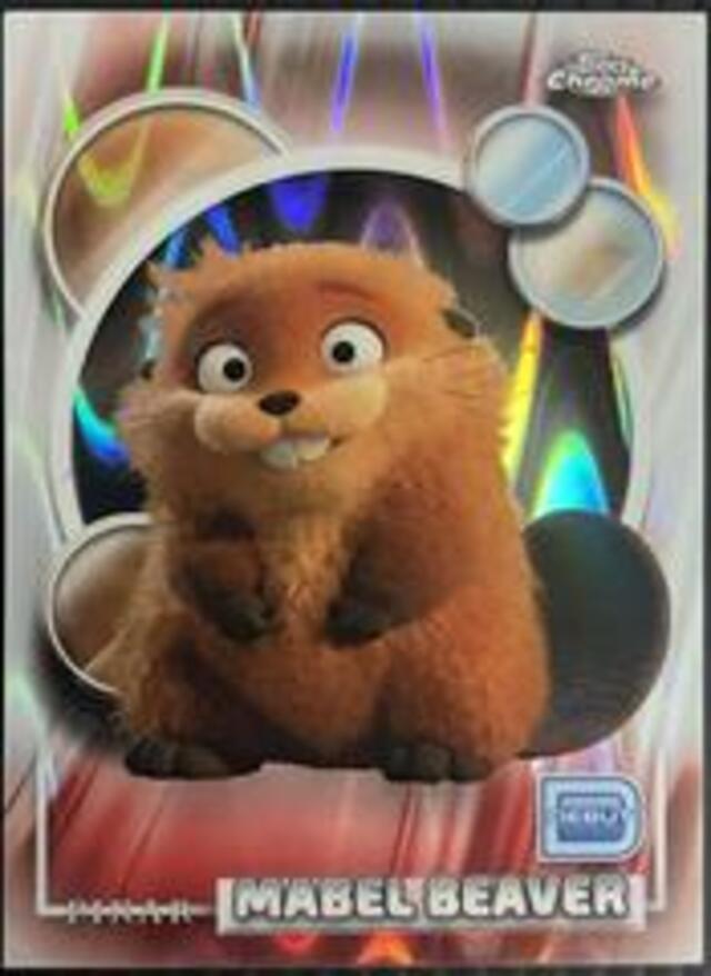 Topps Disney Chrome 2026: Mabel Beaver #110 Raywave Debut
