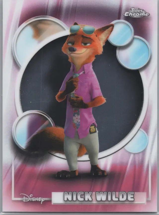 Topps Disney Chrome 2026: Nick Wilde #67