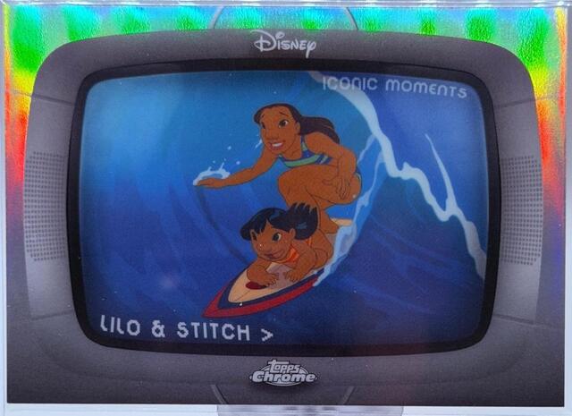 Topps Disney Chrome 2026: Iconic Moments - Hawaiian Roller Coaster Ride #IM-15