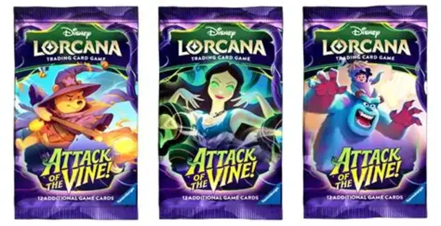 Disney Lorcana TCG: Attack On The Vine Booster Pack