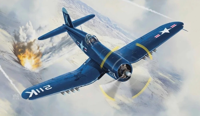 Academy USN F4U-4