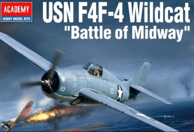 Academy USN F4F-4 Wildcat