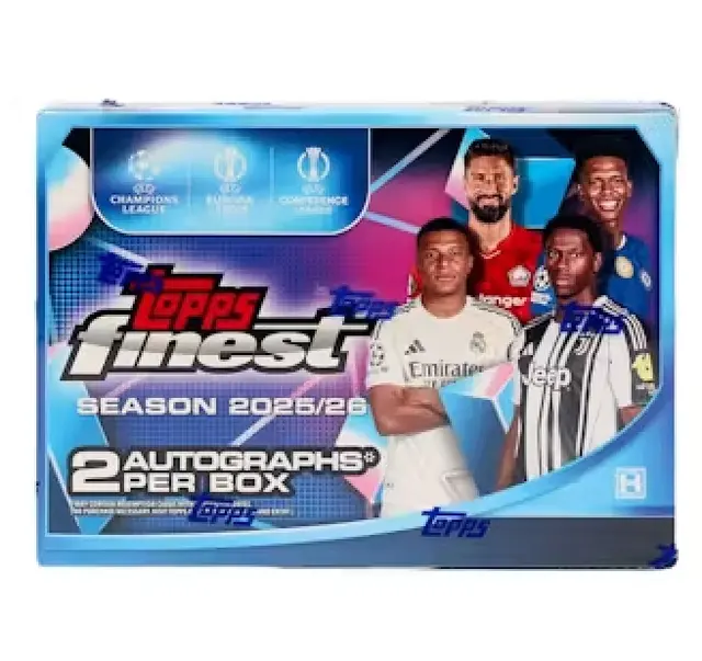 Topps Finest UEFA Champions League 2025/26 Hobby Box