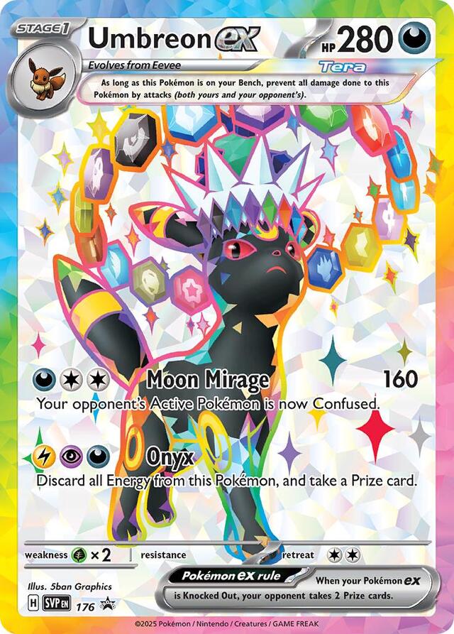 Pokemon TCG: Umbreon Ex #176 Pokemon Promo