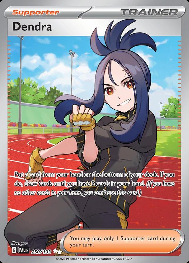 Pokemon TCG: Dendra #250 Pokemon Paldea Evolved
