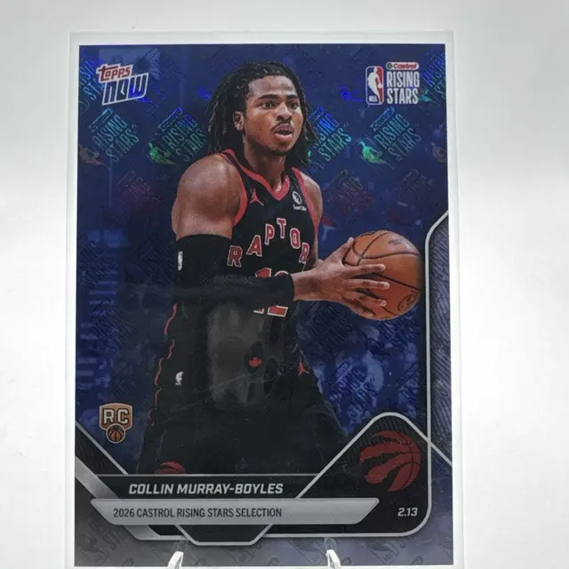 Collin Murray-Boyles #13 2026 NBA Topps Now Rising Stars - Parallel