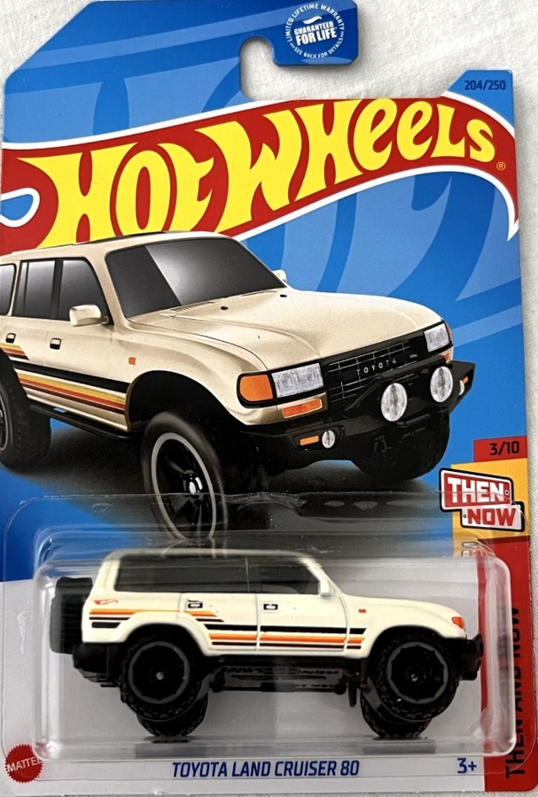 Hotwheels Then and Now Toyota Land Cruiser 80 LC