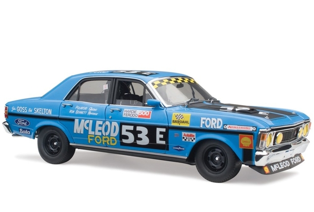 Ford XW Falcon GT-HO Phase II 1970 Bathurst (Blue) - Classic Carlectables 1/18