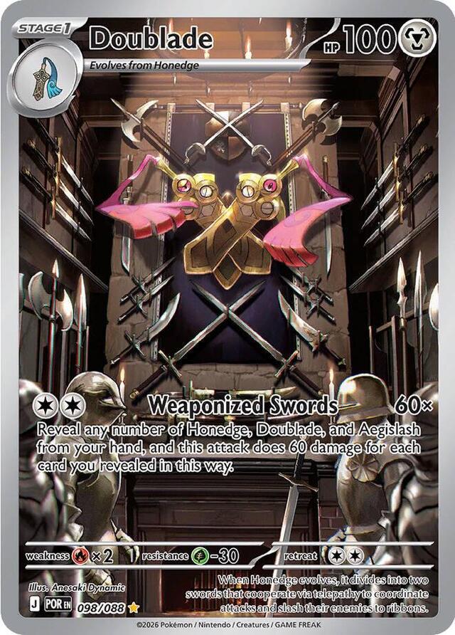 Pokemon TCG: Doublade #98 Pokemon Perfect Order