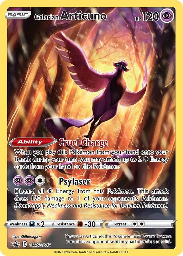 Pokemon TCG: Galarian Articuno #SWSH282 Pokemon Promo