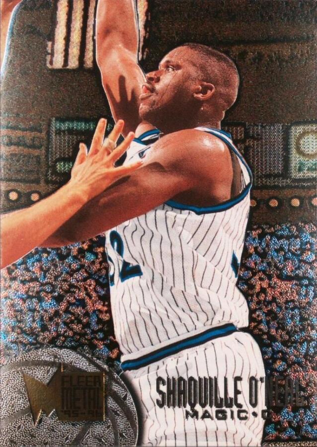Shaquille O'Neal #78 1995 Fleer Metal