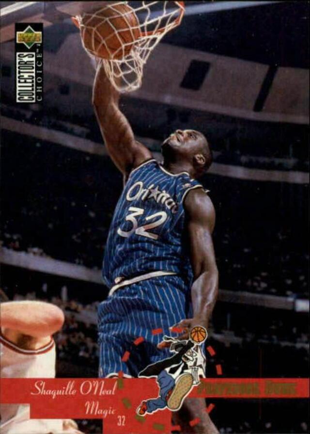 Shaquille O'neal #202 1995 Collector's Choice Upper Deck