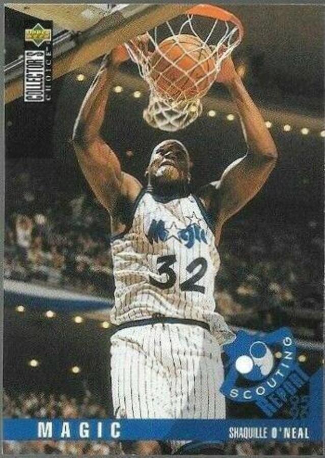 Shaquille O'neal #339 1995 Collector's Choice Upper Deck