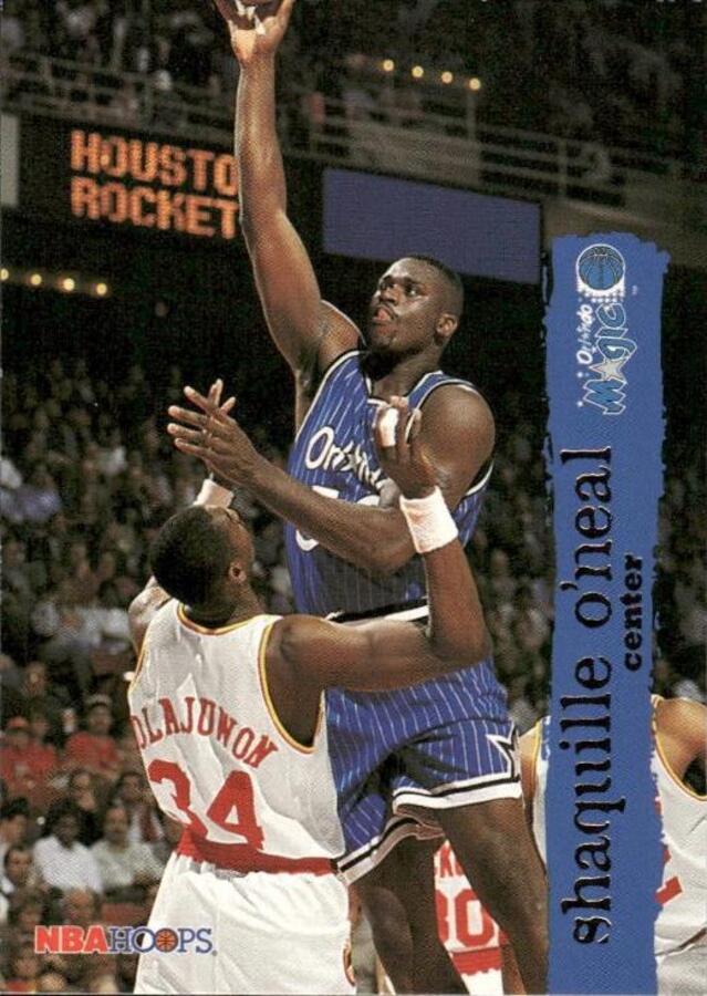 Shaquille O'Neal #117 1995 NBA Hoops