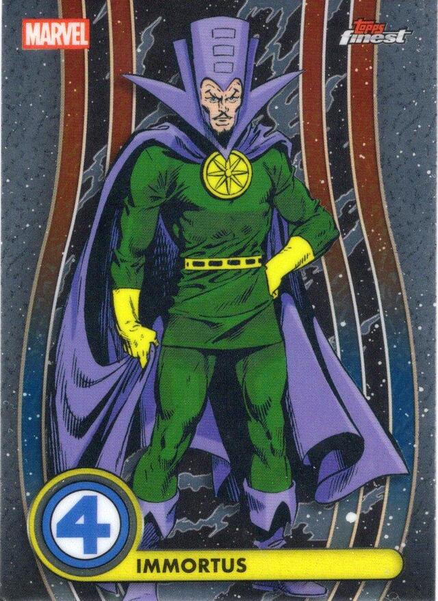 Topps Marvel 2026: Finest Fantastic Four - Immortus #23