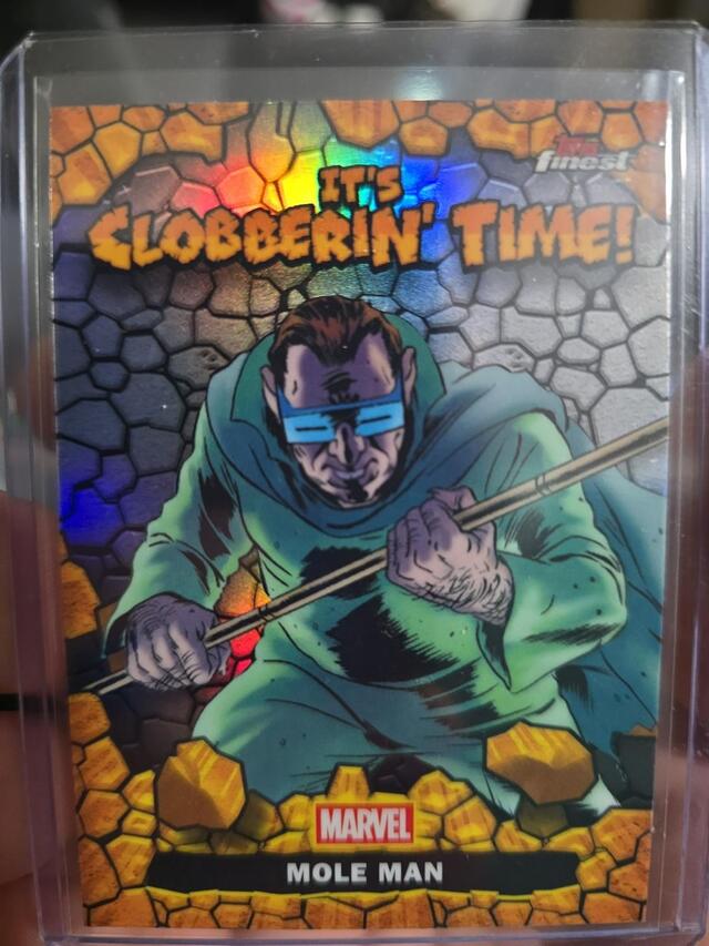 Topps Marvel 2026 Finest Fantastic Four: It's Clobberin' Time - Mole Man #CT-13