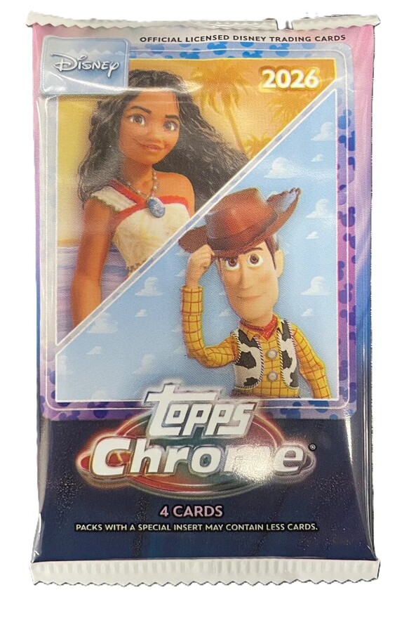 2026 Topps Disney Chrome Booster Pack