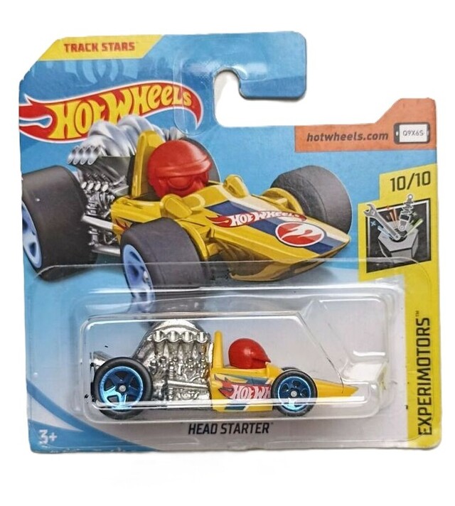 Hot Wheels Experimotors 10/10 Head Starter (SC) - Treasure Hunt
