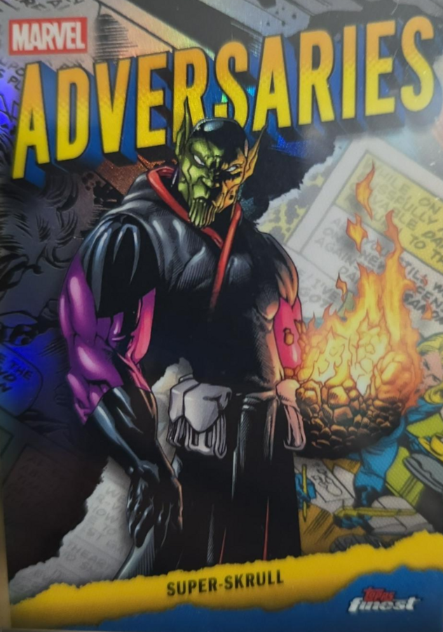Topps Marvel 2026 Finest Fantastic Four: Adversaries - Super-Skrull #AD-16