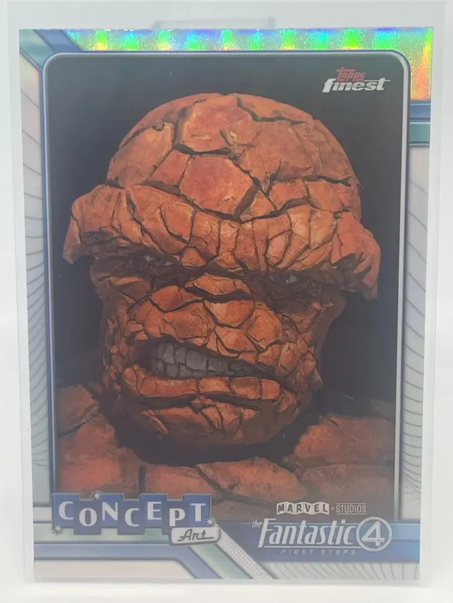 Topps Marvel 2026 Finest Fantastic Four: Concept Art - The Thing #CA-08