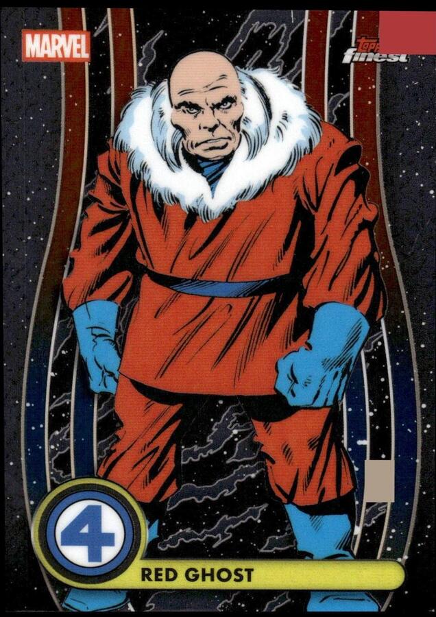 Topps Marvel 2026: Finest Fantastic Four - Red Ghost #38