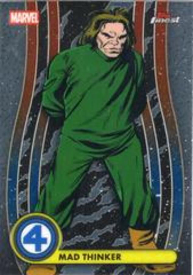 Topps Marvel 2026: Finest Fantastic Four - Mad Thinker #28