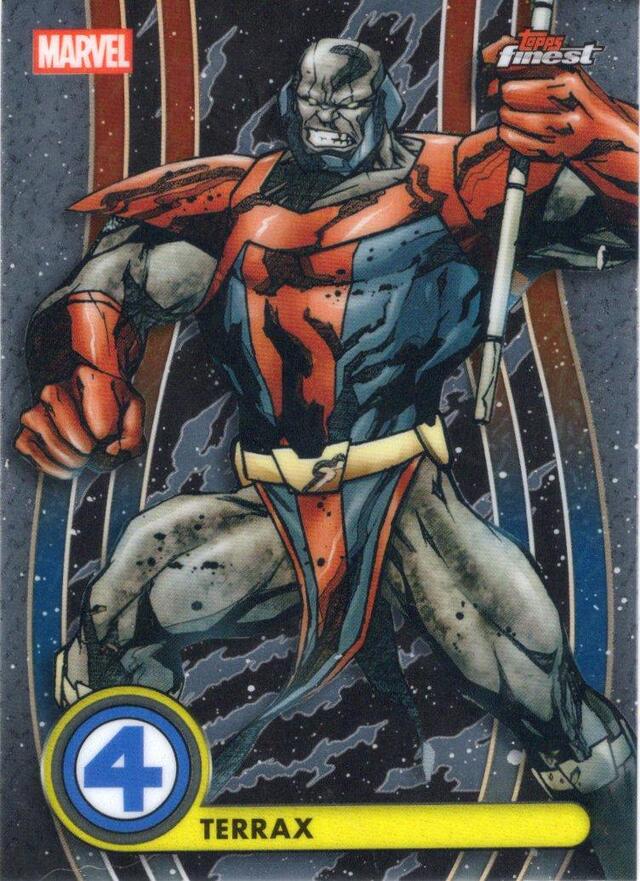 Topps Marvel 2026: Finest Fantastic Four - Terrax #44