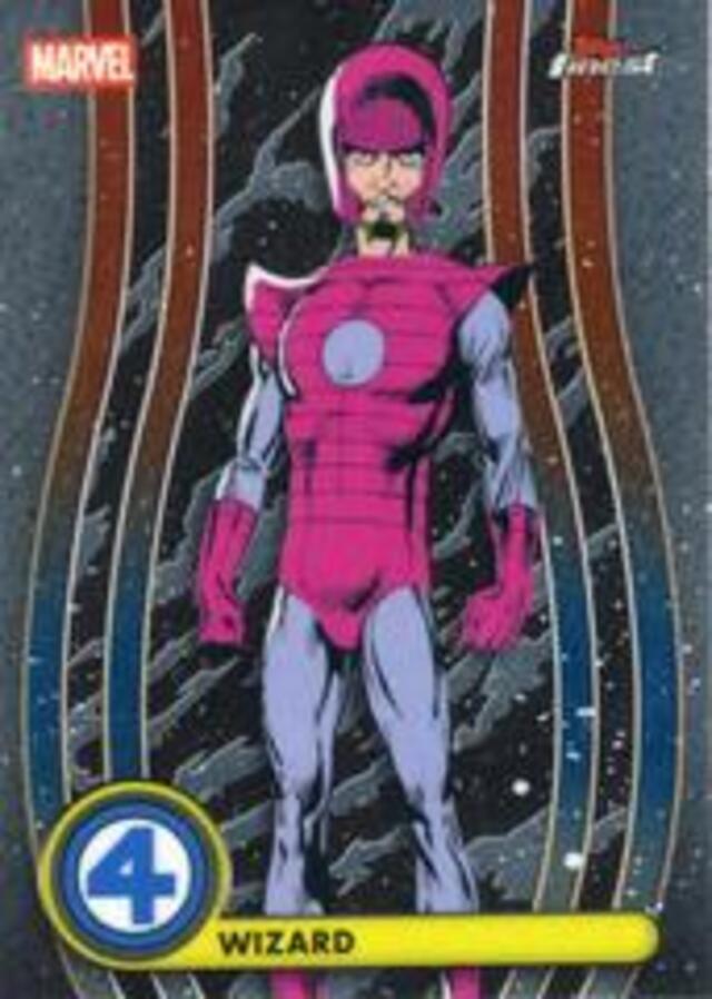 Topps Marvel 2026: Finest Fantastic Four - Wizard #50