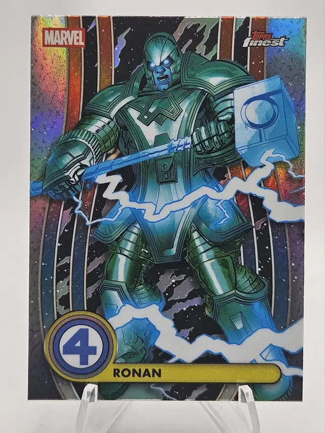 Topps Marvel 2026: Finest Fantastic Four - Ronan #39 Refractor