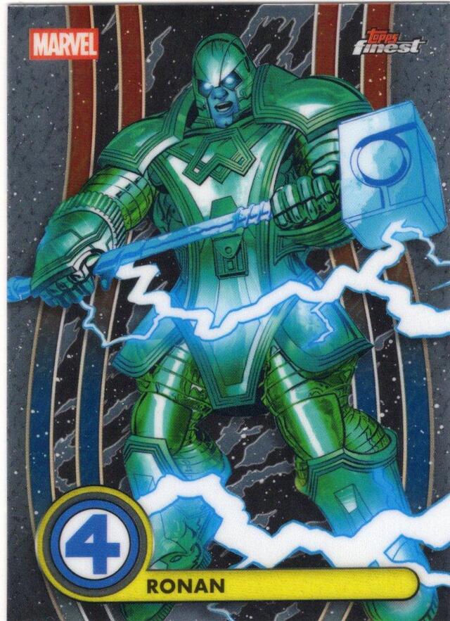 Topps Marvel 2026: Finest Fantastic Four - Ronan #39