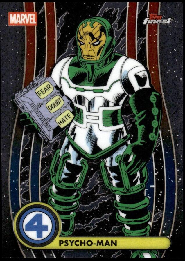 Topps Marvel 2026: Finest Fantastic Four - Psycho-Man #35