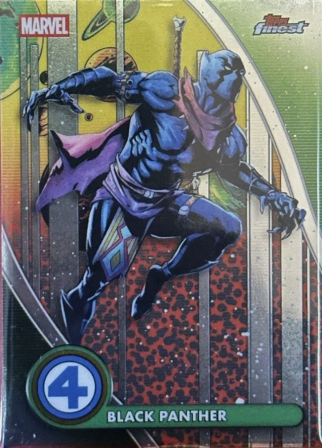 Topps Marvel 2026: Finest Fantastic Four - Black Panther #87 Rare