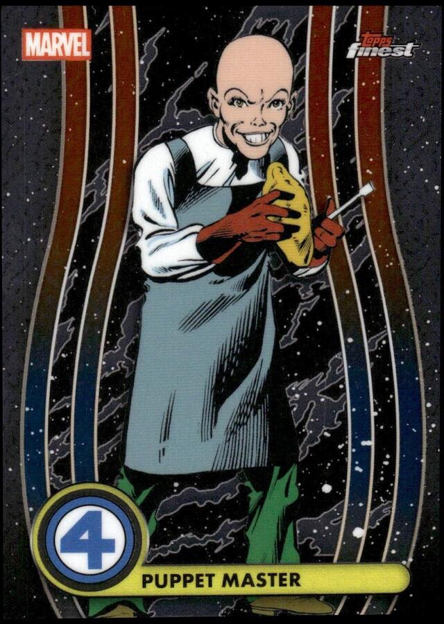 Topps Marvel 2026: Finest Fantastic Four - Puppet Master #34