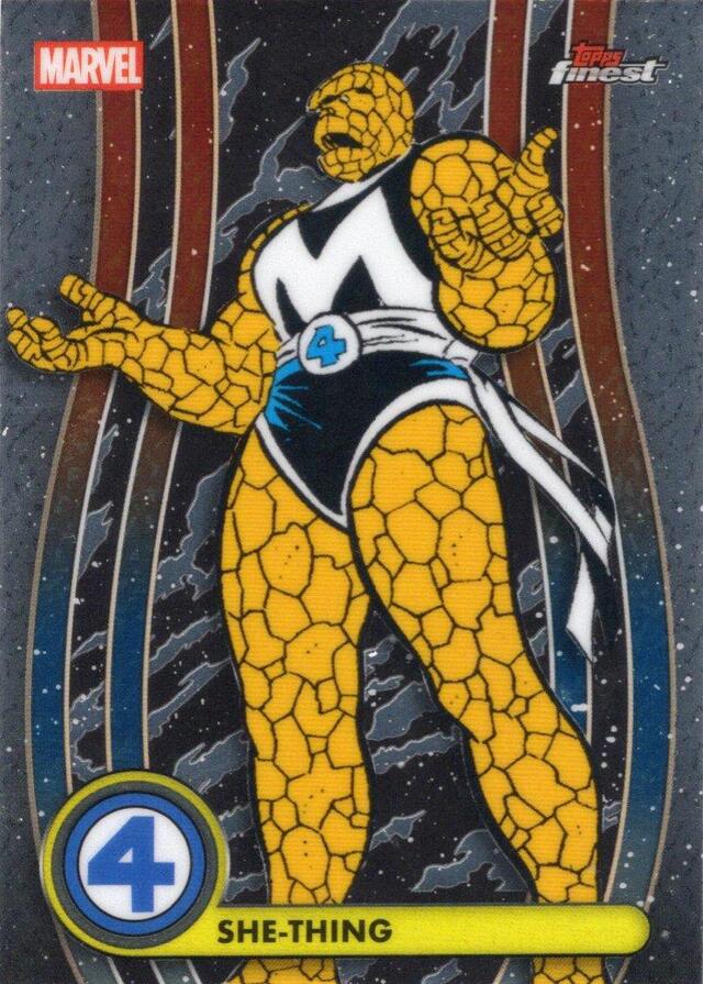 Topps Marvel 2026: Finest Fantastic Four - She Thing #41