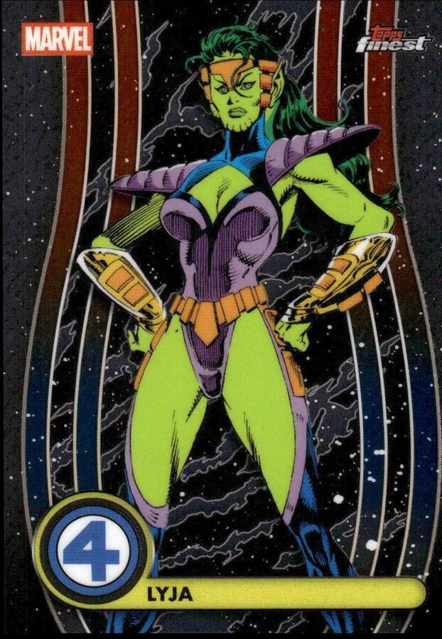 Topps Marvel 2026: Finest Fantastic Four - Lyja #27