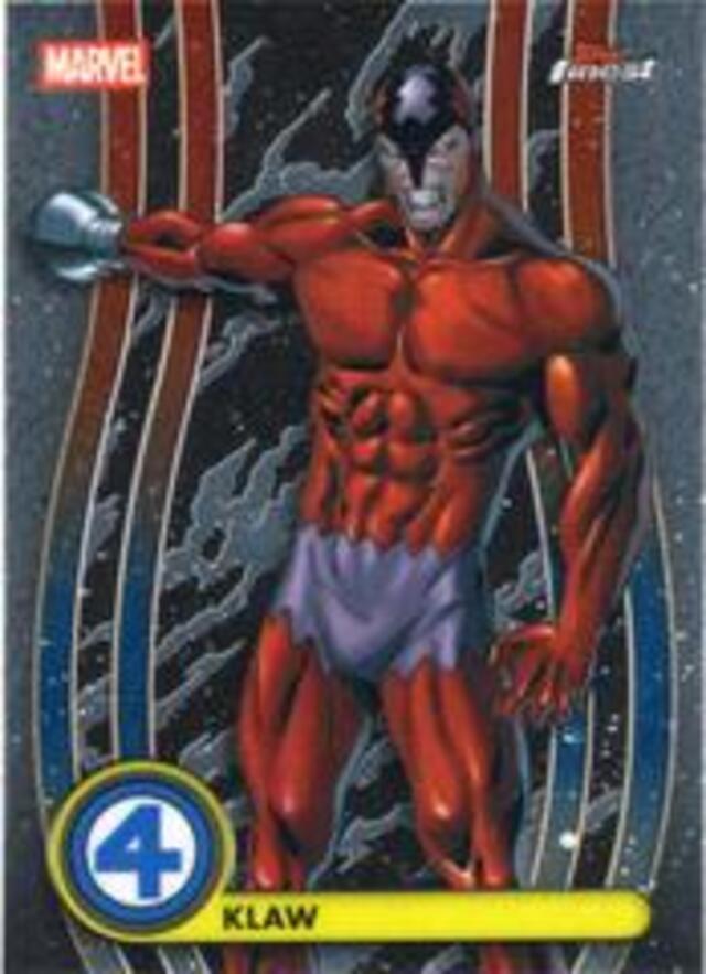 Topps Marvel 2026: Finest Fantastic Four - Klaw #25